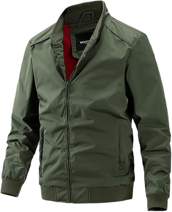 Chaqueta bomber para hombre.