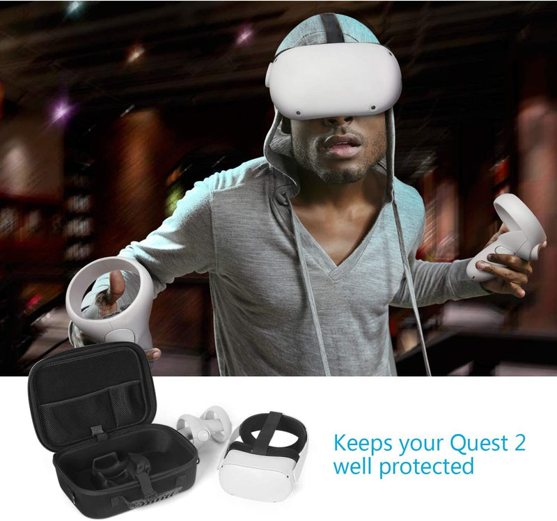 Estuche de transporte para auriculares META Oculus Quest 2 VR