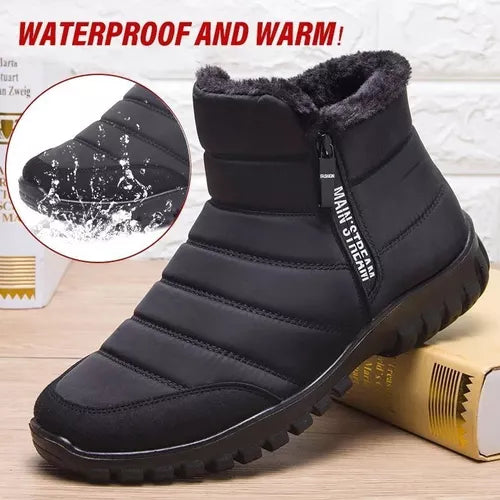 Botas de nieve impermeables para hombres