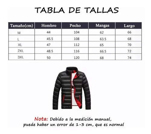 Chaqueta térmica de abrigo de invierno de moda casual