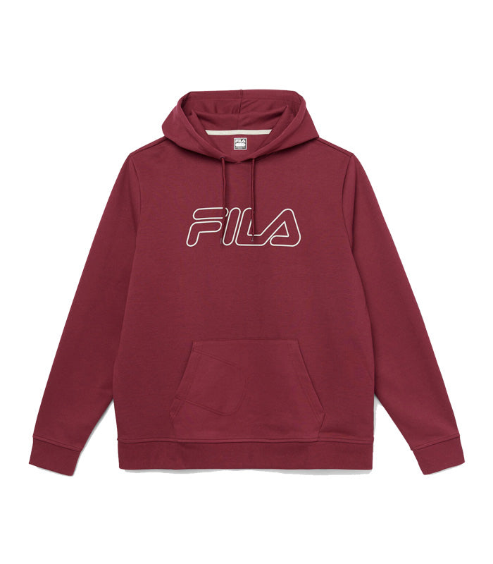 Polerón Fila Hoddie Leonidas Burdeos