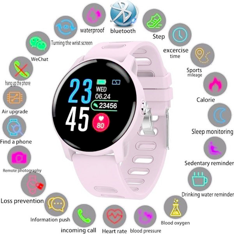 Bluetooth Smartwatch ZL02 Deportes Fitness