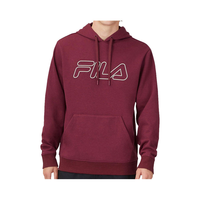 Polerón Fila Hoddie Leonidas Burdeos