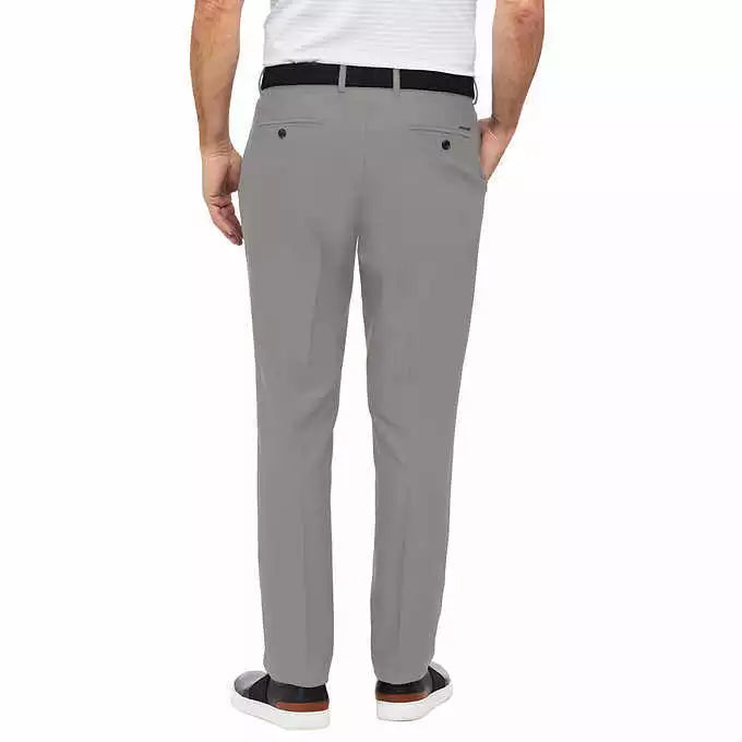 Pantalón chino Greg Norman para hombre corte clásico elástico negro